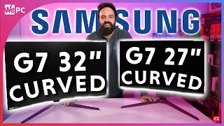 SAMSUNG Odyssey G7 27" and 32" REVIEW!