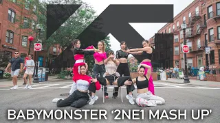 [KPOP IN PUBLIC - ONE TAKE] BABYMONSTER - '2NE1 Mash Up' | Full Dance Cover by HUSH BOSTON