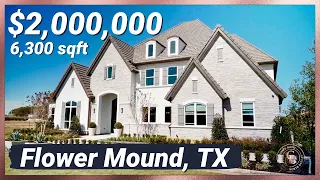 INSIDE Toll Brothers $2,000,000 + MANSION IN DALLAS TEXAS | Sandhaven | 6300 SF | 5 Bedroom |