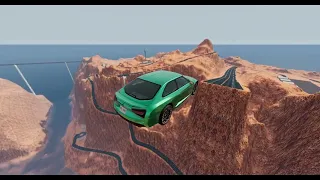 Coches VS puente (BeamNG Drive)