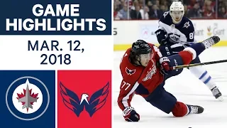 NHL Game Highlights | Jets vs. Capitals- Mar. 12, 2018