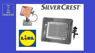 SilverCrest Portable Gas Heater 035985 1810 UNBOXING (Lidl 316749_1810 4.20 kW 340 g/h 28-30 mbar)