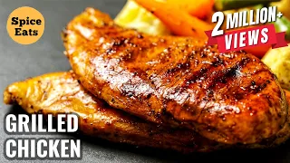 QUICK GRILLED CHICKEN | TASTY GRILLED CHICKEN RECIPE | GRILLED CHICKEN RECIPE