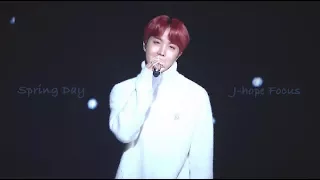 171229 KBS 가요대축제 방탄소년단 4K 봄날 제이홉 직켐 Spring Day  J-Hope Focus