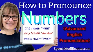 Pronouncing Numbers in English (Advanced Pronunciation Class)