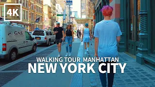 [Full Version] NEW YORK CITY - Walking Broadway from 35th Street to City Hall, SoHo, Manhattan, 4K