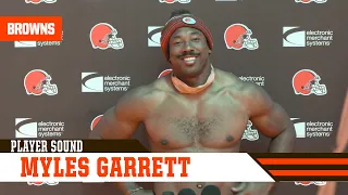 Myles Garrett: "We have some work to do"