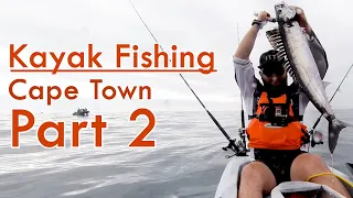 Kayak Fishing in Cape Town with Cpt Ginger Beard Part 2