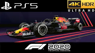 (PS5) F1 2020 NEXT GEN RED BULL ULTRA REALISTIC HIGH GRAPHICS GAMEPLAY | PS5 Gameplay (4K HDR 60fps)