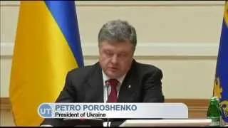 Ukraine 'Frozen Conflict' Fears: Poroshenko proposals envisage 'special status' for insurgent zones