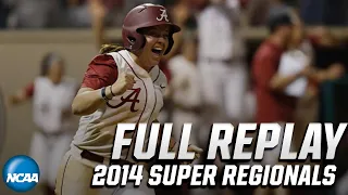 Alabama vs. Nebraska: 2014 NCAA softball super regionals | FULL REPLAY