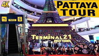 【🇹🇭 4K】TERMINAL 21 IN PATTAYA AMAZING CREATION | WALKING TOUR | PATTAYA THAILAND | TRAVEL WITH AMMAR