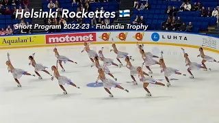 Helsinki Rockettes - Short Program 2022-23 - Synchronized Skating - Finlandia Trophy 🥇