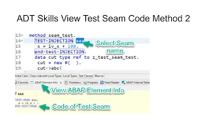 ABAP Test Seam