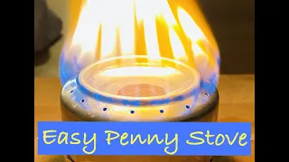 Make it! Really Easy Penny Stove.