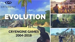 Evolution of CRYENGINE Games 2004-2018