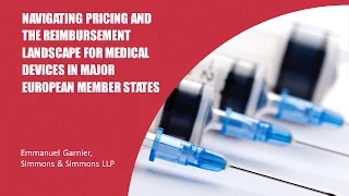 WEBINAR: Navigating Pricing and The Reimbursement Landscape in Europe