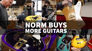 Norm buys more guitars for Norman's Rare Guitars