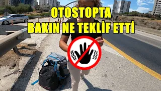 ADANA'DA SIRADAN BİR OTOSTOP - !! KADIN  BAKIN NE VERMEK İSTEDİ ?