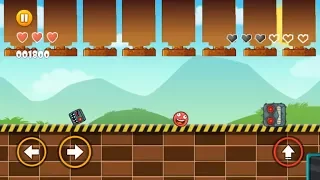 Crazy Ball New Adventures -Classic Funny Ball (Red Ball) - Gameplay Walkthrough Level 1-20 (Android)