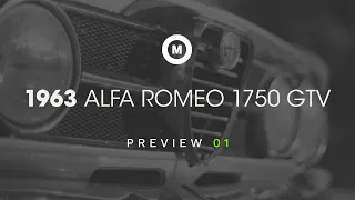 The Motorists - 1968 Alfa Romeo 1750 GTV - Preview 1