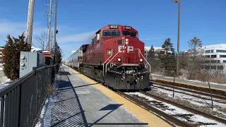 Lake cook rd Railfanning 2/3/23