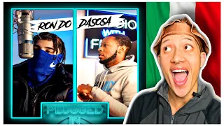 🇮🇹*RONDODASOSA* - PLUGGED IN WITH FUMEZ THE ENGINEER | PRESSPLAY OFFICIAL VIDEO (REACTION)🇮🇹