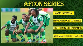 AFCON 2021 Series: NIGERIA PROFILE