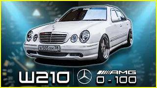 Mercedes Benz E - Class W210 (0-100 KM/H) (0-60 MPH) ACCELERATION BATTLE