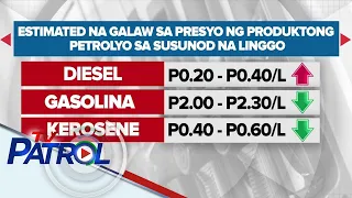 Presyo ng diesel, tataas; gasolina at kerosene, may rollback | TV Patrol