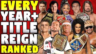 EVERY Year+ WWE Title Reign Ranked From WORST To BEST