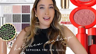 SEPHORA TRY ON HAUL 🔥 TESTING THE HOTTEST NEW MAKEUP RELEASES : DIOR, Westman Atelier NEW BLUSH 🔥