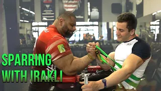 Levan returns to training with Irakli Part 2 - Table Time [With Subtitles]