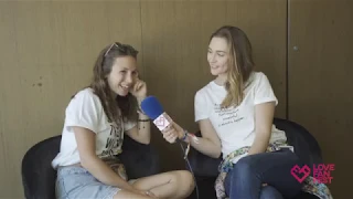 Dominique Provost-Chalkley and Kat Barrell - LOVE Fan Fest 2019 Interview