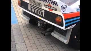 Lancia 037 engine start