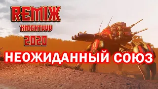 Большая морская битва с супероружием иТ4 юнитами в Command and Conquer: Red Alert 3 Remix mod