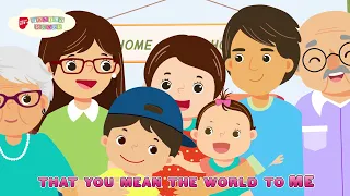 I Love My Family (Animated Version) - Children Sing-Along | Families for Life Family Songs