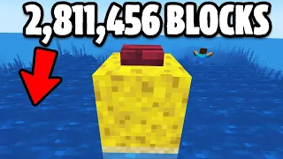 Can 1 Sponge Drain an ENTIRE Minecraft Ocean?