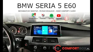 RADIO NAWIGACJA ANDROID 12 BMW SERIA 5 E60 10,25 CALA