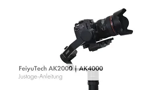 FeiyuTech AK2000 & AK4000 | Einfache Anleitung zur Gimbal-Justage [Deutsch]