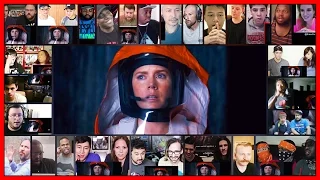 ARRIVAL Trailer Reactions Mashup