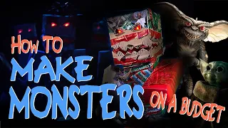 How to MAKE fantasy movie CREATURES on a budget!