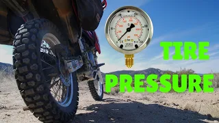 Motorcycle Tire Pressure - Everything you Need to Know