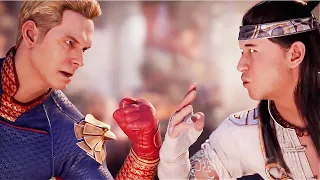 *FIRST LOOK* Homelander vs Liu Kang Intro dialogue teaser - Mortal Kombat 1