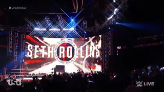 29TH November Raw Seth Rollins Entrance