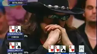 Phil Hellmuth vs Chris Ferguson - Insane Bad Beat