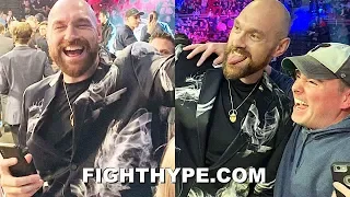 TYSON FURY SHOWS WHY HE'S "THE PEOPLE'S CHAMPION"; DANCING, SINGING, & JAMMING TO LIZZO