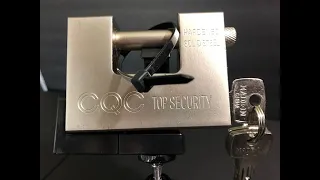 [011]  94mm shutter lock picked opened with a zip tie!