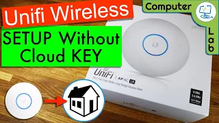 📶 Unifi | AP AC LR | Wireless Access Point Setup without Cloud Key on Home Network