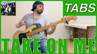 "Take On Me" bass tabs cover, a-ha [PLAYALONG]